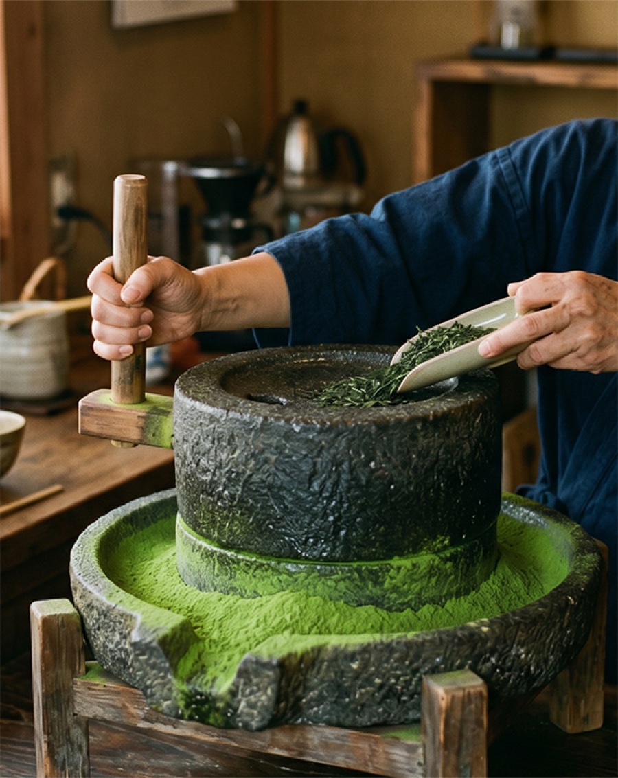 Matcha mahlen